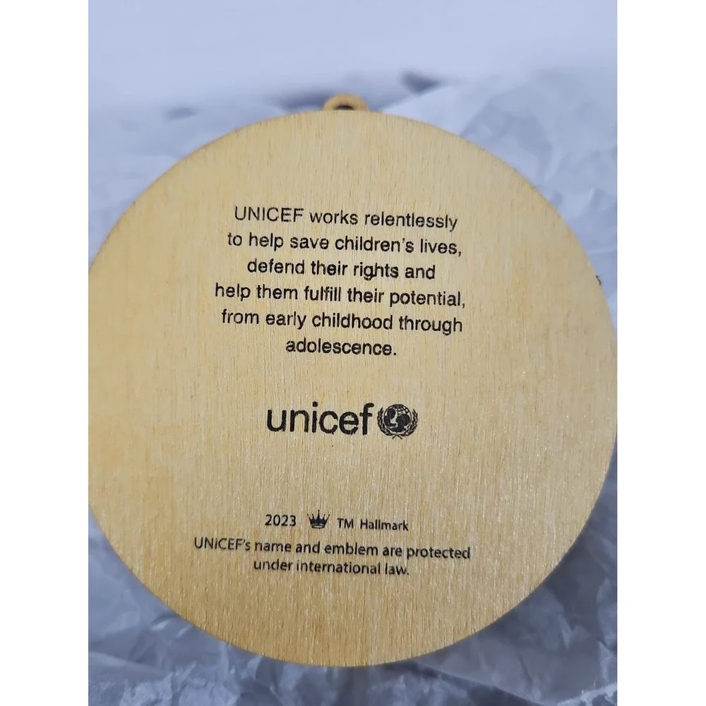 Hallmark Keepsake Every Color of Amazing Unicef Christmas 2023 Ornament (A)